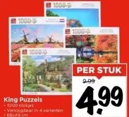 Vomar Voordeelmarkt King puzzels aanbieding