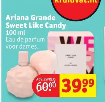 Kruidvat Ariana grande sweet like candy 100ml aanbieding