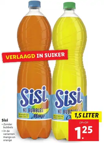 Lidl Sisi 1.5 liter aanbieding