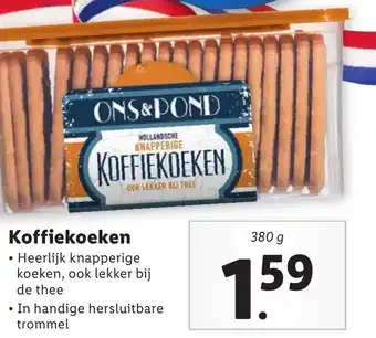 Lidl Koffiekoeken 380g aanbieding