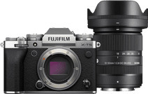 Coolblue Fujifilm x-t5 zilver + sigma 18-50mm f/2.8 dc dn contemporary aanbieding