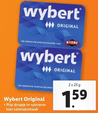 Lidl Wybert Original 25g aanbieding