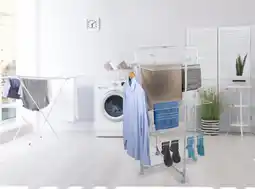 Bol.com Alpina - droogrek - droogtoren van 3 verdiepingen - 30 m waslijn - wit aanbieding