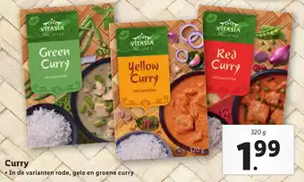 Lidl Curry 320g aanbieding