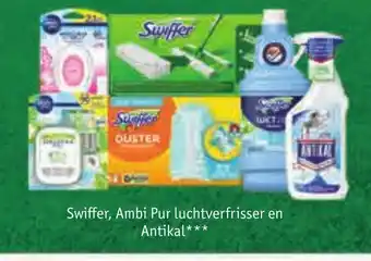 Kruidvat Swiffer, Ambi Pur luchtverfrisser en Antikal aanbieding