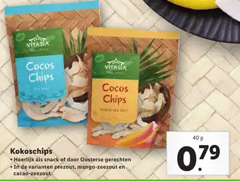 Lidl Kokoschips 40g aanbieding