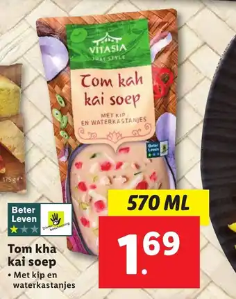 Lidl Tom kha kai soep 570ml aanbieding