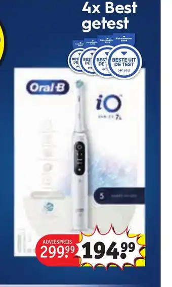 Kruidvat Oral-B iO series 7 aanbieding