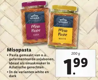 Lidl Misopasta 200g aanbieding