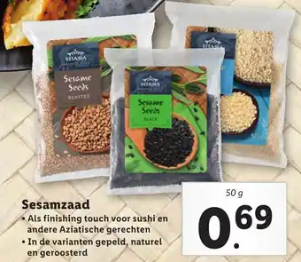 Lidl Sesamzaad 50g aanbieding