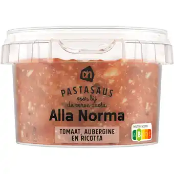 Albert Heijn Ah pastasaus alla norma aanbieding