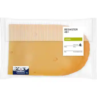 Albert Heijn Beemster kaas jong 48+ plakken aanbieding