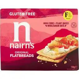 Albert Heijn Nairn's original flatbread glutenfree aanbieding