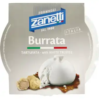 Albert Heijn Zanetti burrata truffel aanbieding