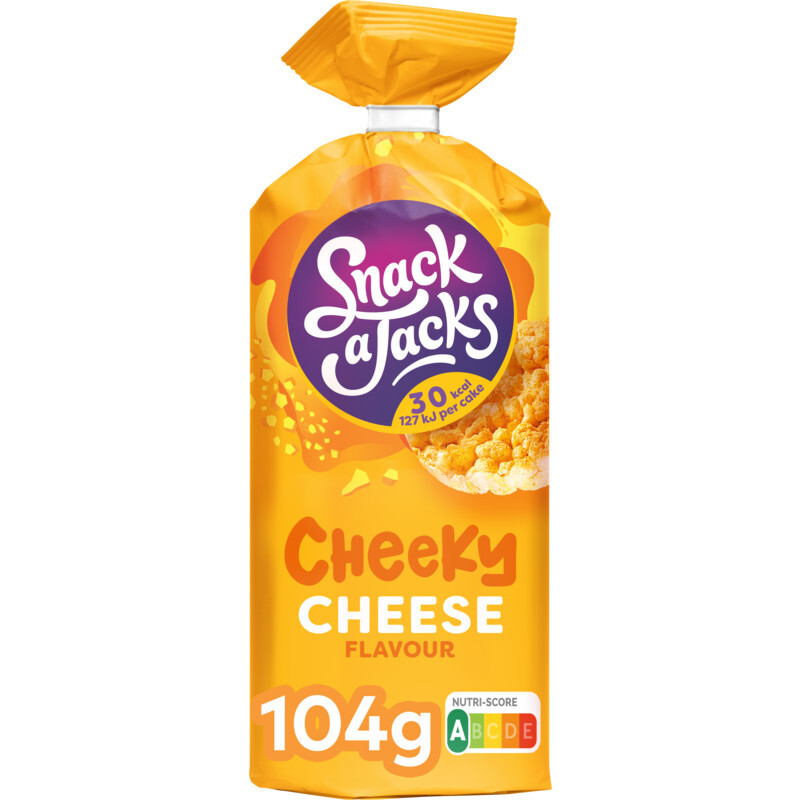 Snack a jacks cheeky cheese flavour aanbieding bij Albert Heijn