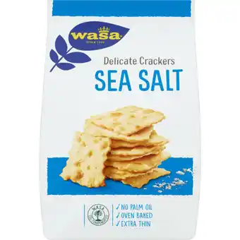 Albert Heijn Wasa delicate cracker seasalt aanbieding