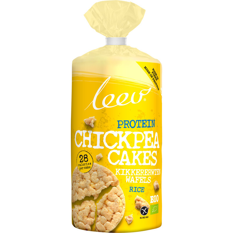 Leev chickpea cakes aanbieding bij Albert Heijn