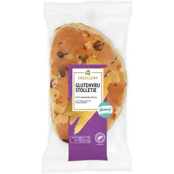 Albert Heijn Ah excellent glutenvrij stolletje met amandelspijs aanbieding