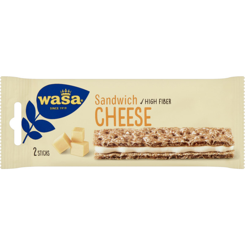 Wasa sandwich cheese 3pack aanbieding bij Albert Heijn