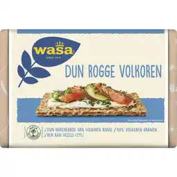 Albert Heijn Wasa dun rogge volkoren aanbieding