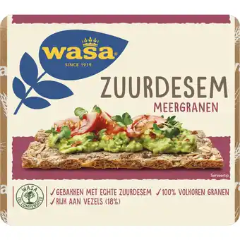 Albert Heijn Wasa zuurdesem meergranen aanbieding