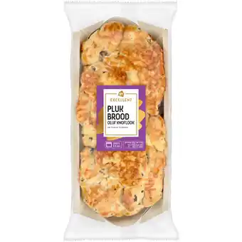 Albert Heijn Ah excellent plukbrood olijf knoflook aanbieding