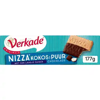 Albert Heijn Verkade nizza kokos puur chocolade aanbieding