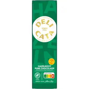 Albert Heijn Delicata reep puur-hazelnoot aanbieding