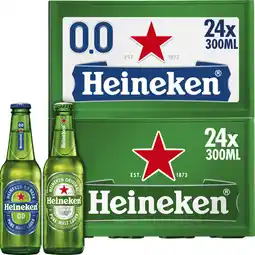 Albert Heijn Heineken bier & 0.0 alcoholvrij pakket aanbieding