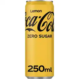 Albert Heijn Coca-cola zero lemon blik aanbieding