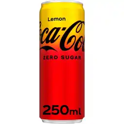 Albert Heijn Coca-cola zero lemon blik aanbieding