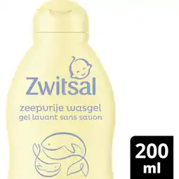 Albert Heijn Zwitsal zeepvrije wasgel baby aanbieding