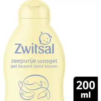 Albert Heijn Zwitsal zeepvrije wasgel baby aanbieding