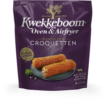 Albert Heijn Kwekkeboom oven & airfryer rundvlees croquetten aanbieding