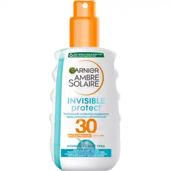 Albert Heijn Ambre solaire invisible protect spray aloe vera spf30 aanbieding