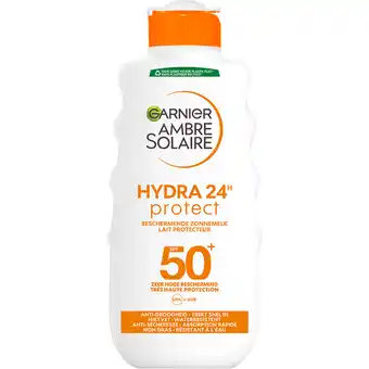 Albert Heijn Ambre solaire hydra 24h protect zonnemelk spf50+ aanbieding