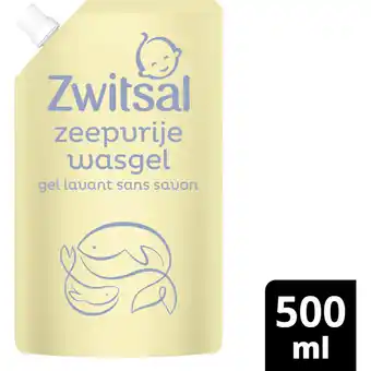 Albert Heijn Zwitsal zeepvrije wasgel navulverpakking aanbieding