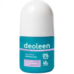 Albert Heijn Deoleen anti-transpirant sensitive roller aanbieding