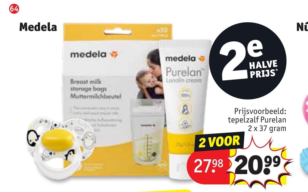 Medela aanbieding bij Kruidvat