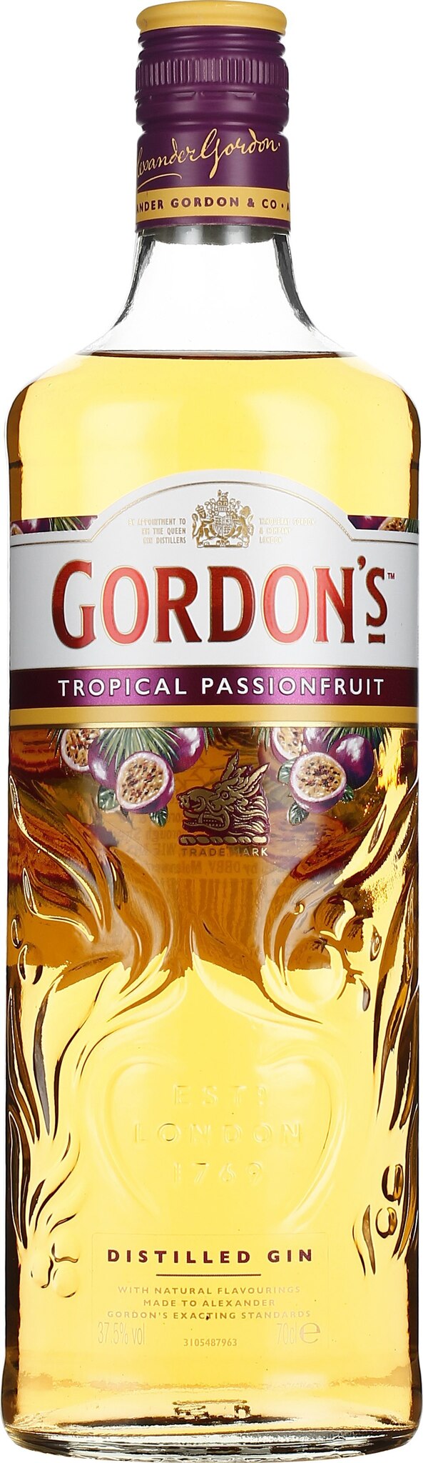 Gordon's tropical passionfruit gin 70cl aanbieding bij Drankdozijn