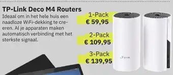 It's Amazing tp-link Deco M4 Routers 1-pack aanbieding