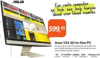 It's Amazing Asus V24 All-in-one PC 24" aanbieding