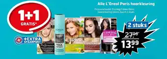 Trekpleister Alle l'oreal paris haarkleuring aanbieding
