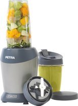 Bol.com Petra nutrimax blender met to go bottle 1000ml 800ml - ijscrusher - smoothie maker 1000w aanbieding