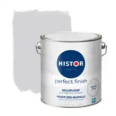 Praxis Histor muurverf perfect finish mat moonlit snow 2,5l aanbieding