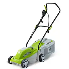 Praxis Central park elektrische grasmaaier - 32cm - 1200w + grastrimmer 25cm - 250w aanbieding
