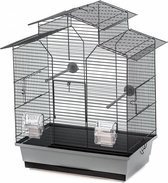 Bol.com Duvo+ vogelkooi iza 2 - zwart - 51 x 30 x 605cm aanbieding