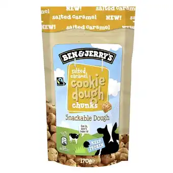 Albert Heijn Ben & Jerry's Salted caramel cookie dough chunks aanbieding