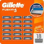 Bol.com Gillette fusion5 scheermesjes voor mannen - 18 stuks aanbieding