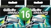 Bol.com Gillette mach 3 base mesjes 16 stuks aanbieding